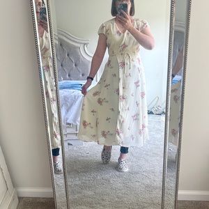 Reformation wrap dress